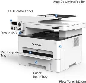 img 3 attached to 🖨️ Pantum M29DW-W5M23A: Wireless Duplex Monochrome Laser Printer with Print Copy Scan Functionality & Networking (33PPM)