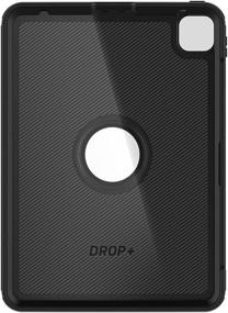 img 3 attached to 📱 Sturdy and Protective OtterBox Defender Series Case for iPad Pro 11-inch (3rd, 2nd, & 1st Gen) - Black