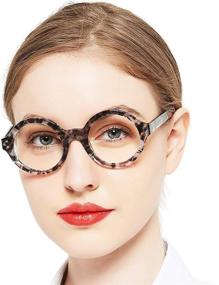 img 4 attached to 👓 OCCI CHIARI Blue Light Reading Glasses for Women - Sturdy Nerd Readers (1.0 1.5 2.0 2.5 3.0 3.5 4.0): Protect Your Eyes