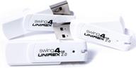 унирекс 3 пак: съемный накопитель данных swing объемом 4 гб через usb 2. логотип