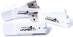 img 4 attached to Унирекс 3 Пак: съемный накопитель данных Swing объемом 4 ГБ через USB 2.