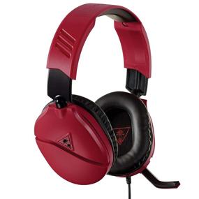 img 4 attached to 🐢 Turtle Beach Recon 70N Midnight Red Gaming Headset - Versatile Compatibility for Nintendo Switch, PS4, Xbox One, and PC