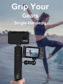 img 3 attached to 🔋 Battery Handle Grip: MOMAN Power 32 Battery Bank Tripod for GoPro, Osmo Pocket, Smartphone, iPhone, iPad, MacBook, Camera, Weebill 2 - Quick-Charging Aluminum, Multi-Battery Handle Grip Tripod