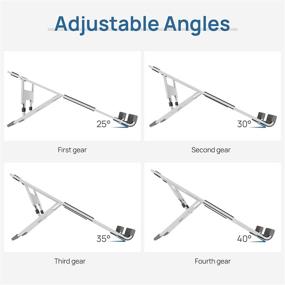 img 2 attached to Parblo PR113 Adjustable Foldable 10 13Inch