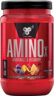 🍹 bsn amino x фрукт punch - порошок для восстановления мышц и повышения выносливости | 10 г bcaas, 30 порций | подходит для кето-диеты и не содержит кофеина | повышенный потенциал упаковки логотип