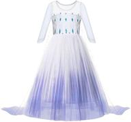 👸 enchanting princess dress costume: perfect for halloween birthdays! logo