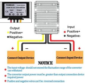 img 2 attached to ➡️ LEDMO Golf Cart Step Down Converter Reducer - 48V to 12V 20A 240W DC/DC Regulator