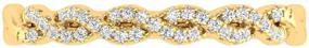 img 2 attached to Carat Twisted Diamond Wedding Yellow