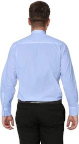 img 3 attached to 👔 IvyRobes Tab Collar Clergy Necksize Sleeves – Optimal Comfort and Style for Church Attire