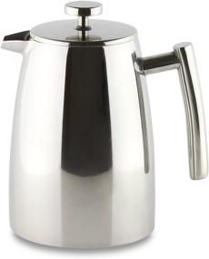 img 4 attached to ☕ Belmont 16-Cup Double Walled Cafetiere Coffee Maker, Mirror Finish, 2 Litre by Café Stal