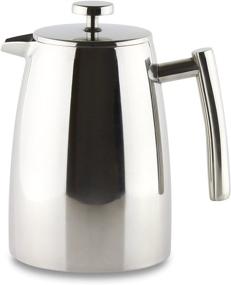 img 3 attached to ☕ Belmont 16-Cup Double Walled Cafetiere Coffee Maker, Mirror Finish, 2 Litre by Café Stal