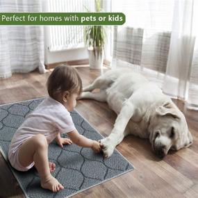 img 1 attached to Doormat Backing Absorbent Entrance Washable Home Decor for Doormats