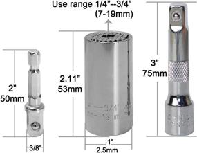 img 3 attached to 🛠️ PANMAX Universal Multi-Function Ratchet SetValentine: The Ultimate Tool Companion for Every DIY Enthusiast