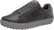 skechers drive relaxed waterproof black men's shoes logo