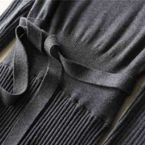 img 2 attached to 👗 Fincati Cashmere Sweater Dresses: Luxurious Pleated Women's Clothing