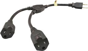 img 4 attached to PTC 3-Prong Heavy-Duty Y Splitter Extension Cord