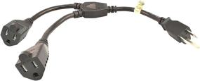 img 2 attached to PTC 3-Prong Heavy-Duty Y Splitter Extension Cord