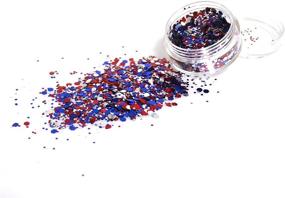 img 3 attached to Colors Chunky Glitter Cosmetic Glue