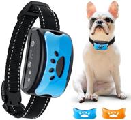 🐶 rechargeable dog bark collar suit: humane no shock training, beep vibration & 7 adjustable sensitivity, ideal for small, medium, large dogs logo