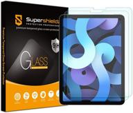 📱 supershieldz (2 pack) ipad air 4 10.9" & ipad pro 11" 2021/2020/2018 screen protector - tempered glass, anti scratch, bubble free logo
