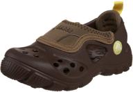 👟 crocs kids' micah sandal: comfortable and stylish footwear for active kids! logo