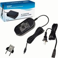 hqrp ac adapter compatible with pentax k-ac50 39365 39364 k5 k7 k10d k20d k645: power your digital slr camera with confidence + euro plug adapter logo