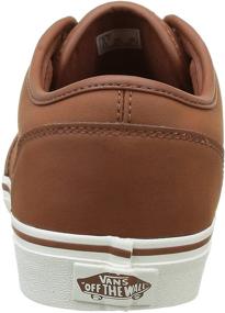 img 2 attached to Vans Atwood Leather Brown Marshmallow Men's Shoes