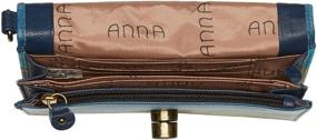 img 1 attached to 👜 Anna Anuschka Caribbean Wristlet Organizer for Women - Handbags & Wallets