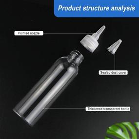 img 2 attached to 🍶 TrendBox Essential Plastic Bottle with Pointed Design