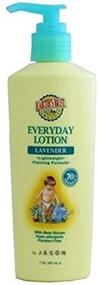 img 1 attached to 🍼 Jason Earth's Best Baby Care Lavender Everyday Lotion Pack: Set of 3, 7-Ounce Bottles for Gentle Baby Skin Care