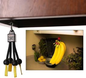 img 3 attached to 🍌 Banana Bungee Hanger: Space-Saving Under Cabinet Hook for Single or Bunch & Practical Stand/Rack Alternative - Made in USA