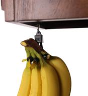 🍌 banana bungee hanger: space-saving under cabinet hook for single or bunch & practical stand/rack alternative - made in usa logo