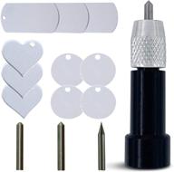 precision tool maker for etching, engraving, and metal stamping - 3-in-1 compatible tool for explore, explore air, and explore one with versatile engraving tips and metal stamping blanks by zoom precision logo