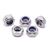 m6 1 0 insert locknuts stainless bright logo