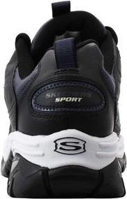 img 2 attached to Men's Skechers Energy 👟 Afterburn Lace Up Sneaker Shoes
