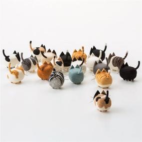 img 2 attached to 🎁 Truslin - DIY Needle Felting Kit with Faceless Cat and Dog in a Gift Box - Tuxedo Cat, American Shorthair, Pug, and Beagle - 4 in 1 Kit