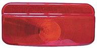 🔴 enhanced visibility red replacement lens by fasteners unlimited for compact tail light logo