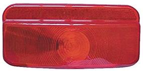 img 3 attached to 🔴 Enhanced Visibility Red Replacement Lens by Fasteners Unlimited for Compact Tail Light