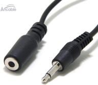 🔌 ancable 2-pack 6-feet 2.5mm ts mono audio extension cable for harmony ir blaster: male to female connector logo