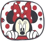 🚗 enhance your car with plasticolor disney mickey & minnie peek-a-boo side window sunshade 2-piece, 1 pack logo