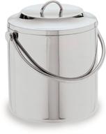 carlisle 609193 stainless 3 5 qt capacity logo