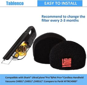 img 1 attached to 🧹 Enhance Cleaning Performance with Tablenco Replacement Compatible CH951 UltraCyclone