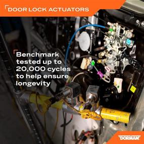 img 1 attached to 🔒 Dorman 931-012 Door Lock Actuator Motor: Superior Functionality and Reliability