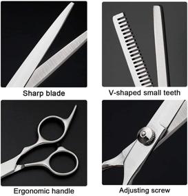 img 1 attached to Ansxiy Scissors Professional Stainless Hairdressing