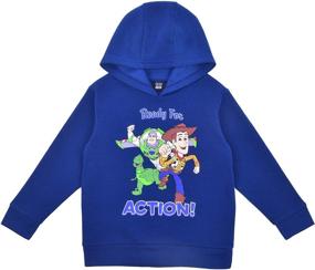 img 2 attached to 👕 Magical Disney 2-Piece Hoodie Hooded Sweatshirt: Boys' Clothing for Comfy Adventures