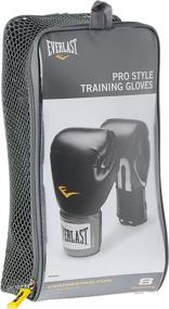 img 1 attached to 16oz Black Pro-Style Boxing Gloves (PR)