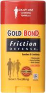 🔒 ultimate protection: gold bond friction defense, 1.75 ounce - pack of 2 for optimal comfort logo