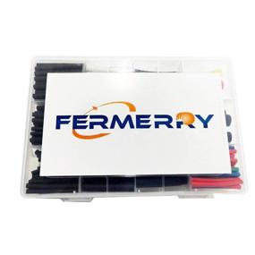 img 3 attached to Улучшите управление проводами с помощью Fermerry 305 шт. красочных термоусадочных трубок.