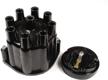 ⚡ accel 8124acc distributor cap & rotor kit - black, socket style - high performance upgrade logo