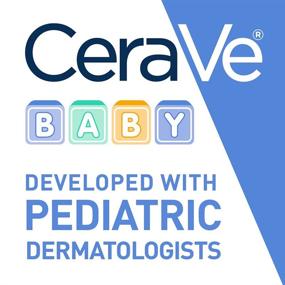 img 1 attached to 🧼 CeraVe Baby Wash & Shampoo: Fragrance, Paraben, & Sulfate Free for Tear-Free Baby Bath – 8 Oz.